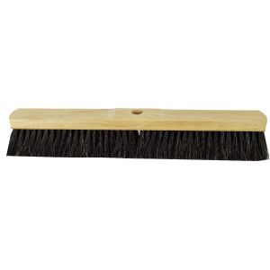 Room broom 50 cm, horsehair, with shaft hole