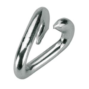 Safety link, 8 mm, galvanized