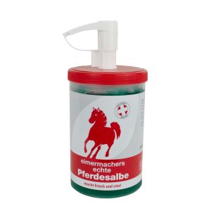Pferdesalbe Eimermacher 1000 ml Dose mit Spender