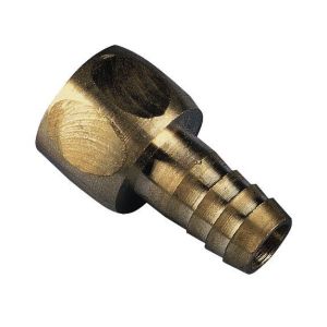 Hose connection for water broom