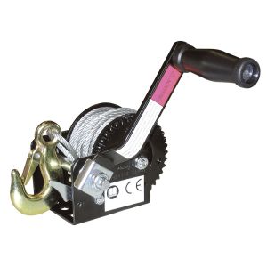 Winch cable of 10 m x 5 mm manual brake, 360 kg