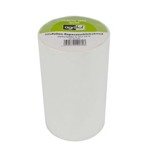 Silo Reparatur Klebeband, weiß 10 cm breit, 10 m lang für Reparatur-, Abdichtungs- und Isolierarbeiten