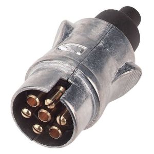 Connector, 7-pole, metal