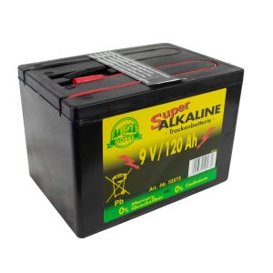 Weidezaun Batterie 9 Volt 120 AH, Alkaline