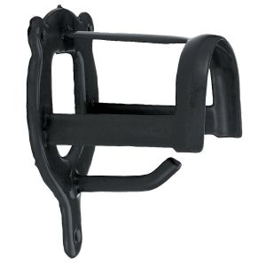 Bridle rack, black metal