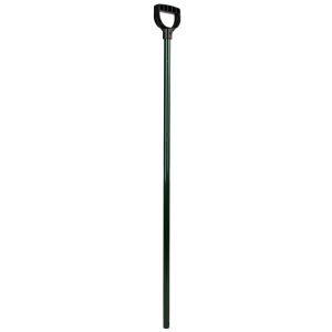 Handle with D-handle for horse manure fork