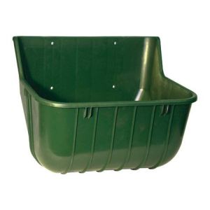 Horse feeding trough without protection edge - 15 litres