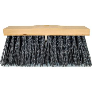 Pro Street broom strong 32 cm, long black Elastonborsten