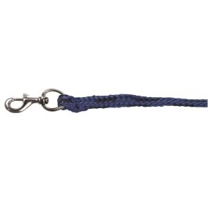 Lead rope of classic, 200 cm. with snap hook, blue/black