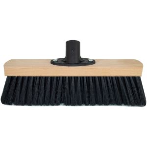 Room broom 28 cm, hair blend, with quick set holder