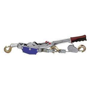 Wire rope hoist with ratchet, rope 3 m x 6 mm, 4000 kg