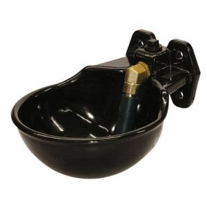 Drinking bowl G 51 enamelled with tube valve