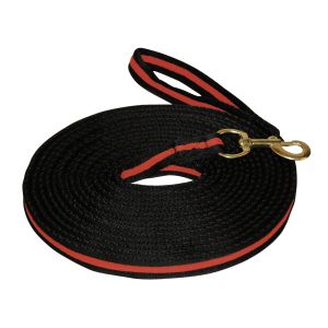 Lunging rope soft lunge, 8 m long assorted colors