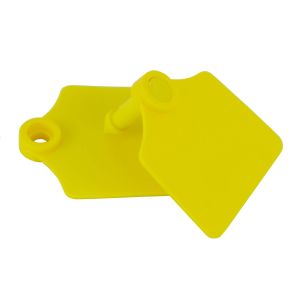 Primaflex - Ohrmarke Primaflex Größe 1, blanko, gelb - 25 Stück 