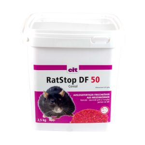 Kerbl RatStop DF 50 Cereal 2500 g (Difenacoum) - poisonous wheat, cereal flakes, rat poison