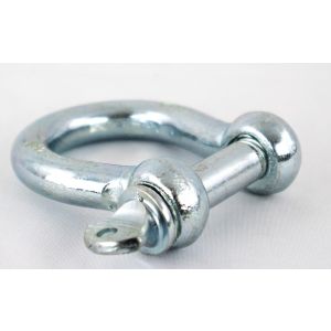12 mm shackle curved, galvanised