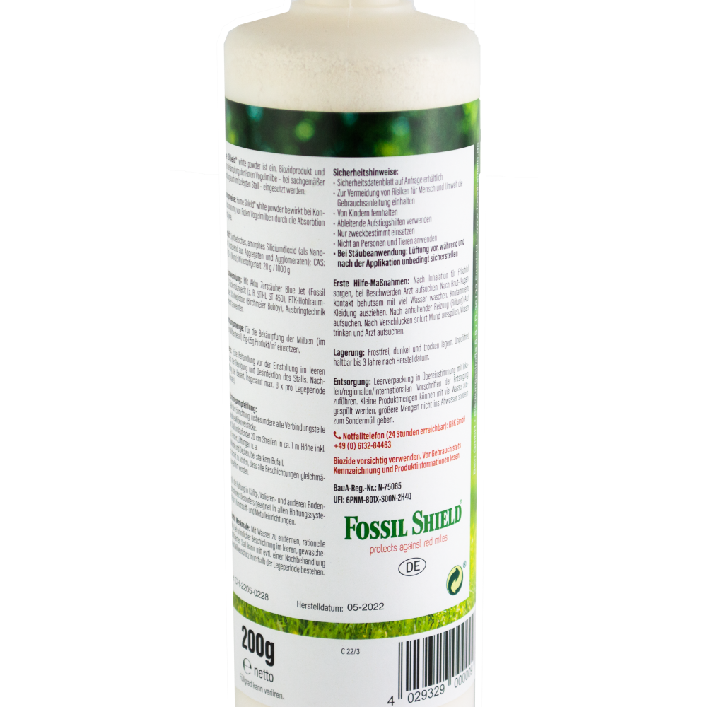 Mite Venom Home Shield white Powder atomiser bottle 200g