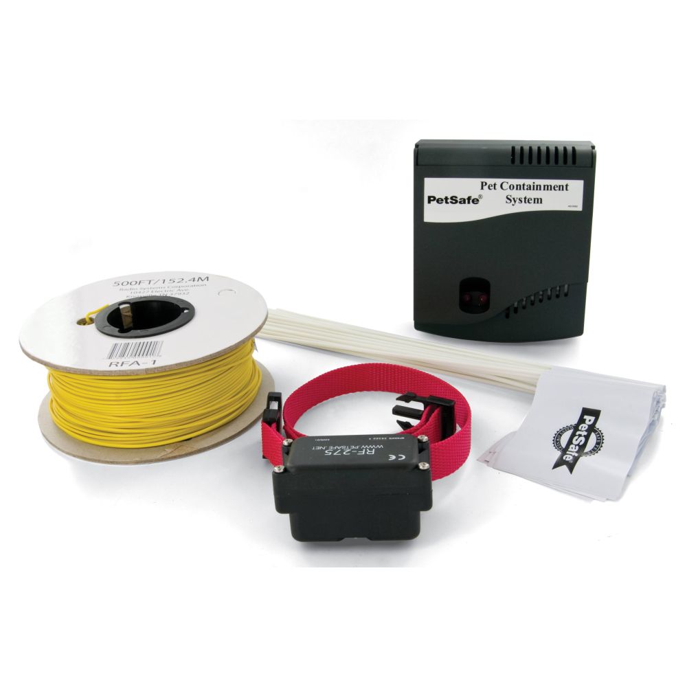 PetSafe Système de clôture anti-fuge avec fil + Wire & Flags 50